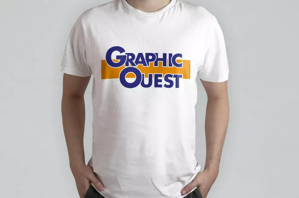 T-shirt Graphic Ouest impressions