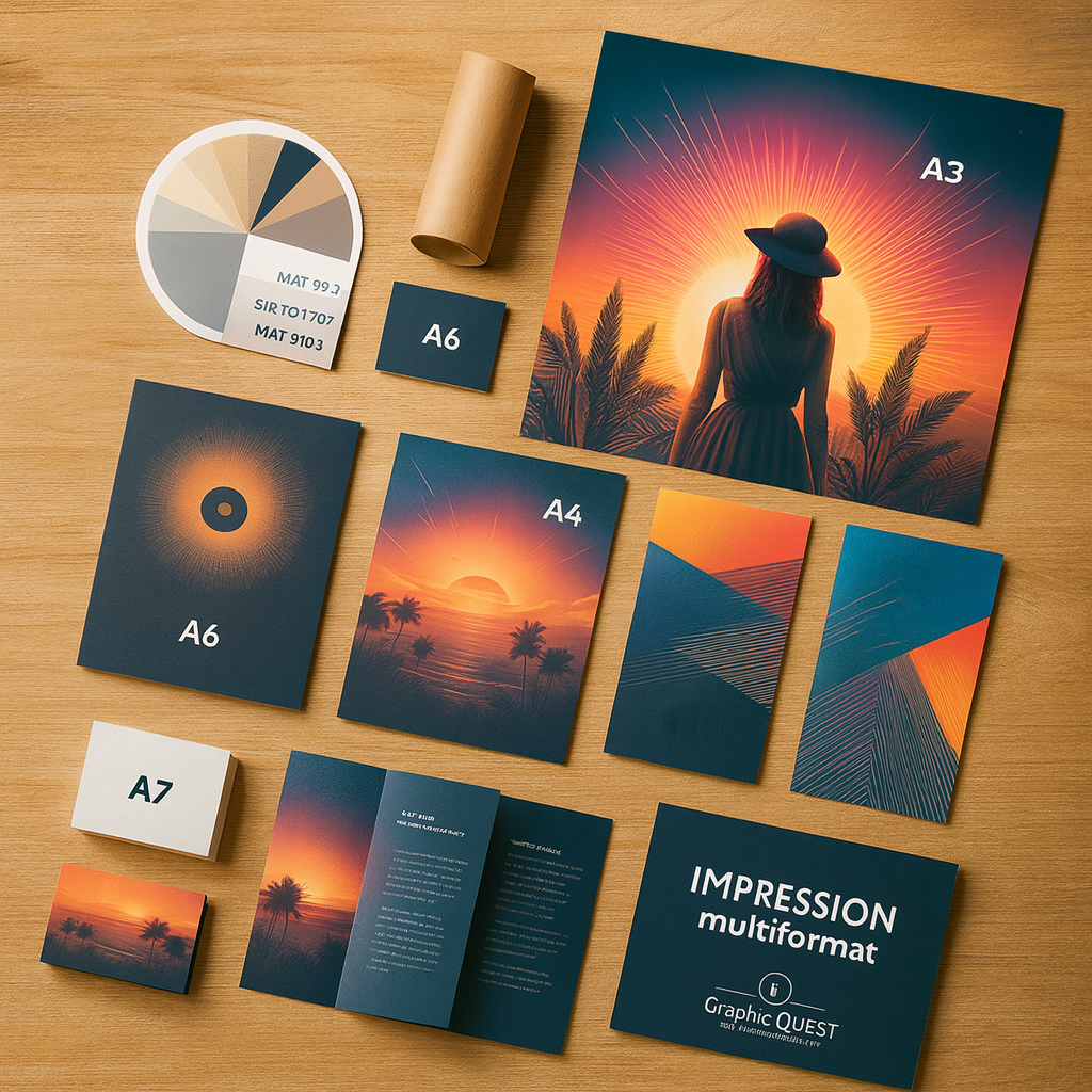 Impression papier multi format