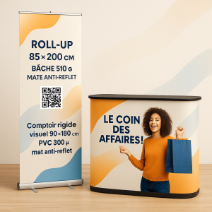 Comptoir + Roll-up
