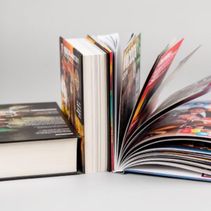 Livres reliure dos carré collé