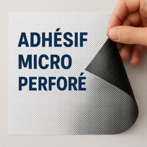Vinyle-adhésif-micro-perforé