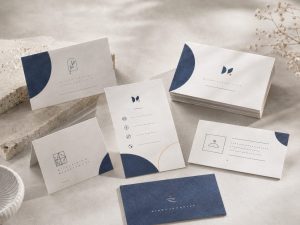 Cartes de communication imprimées pour artisans et entreprises