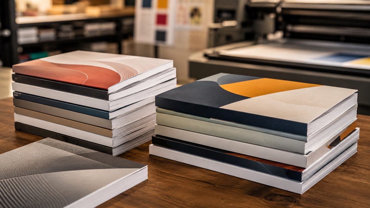 Livres et magazines en dos carré collé A5 A4